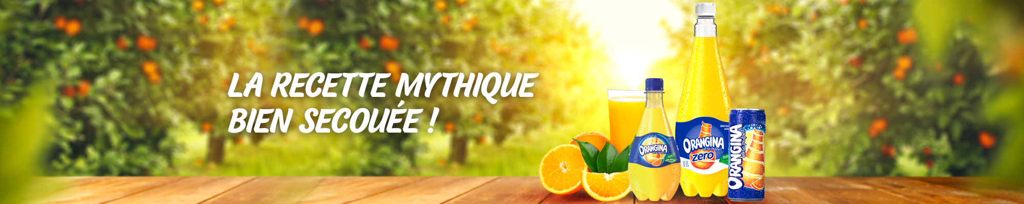 Orangina boisson gazeuse au goût orange unique. Livraison à domicile.